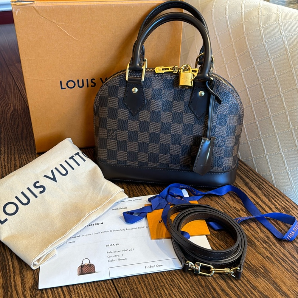 Louis Vuitton Alma BB Damier Ebene
